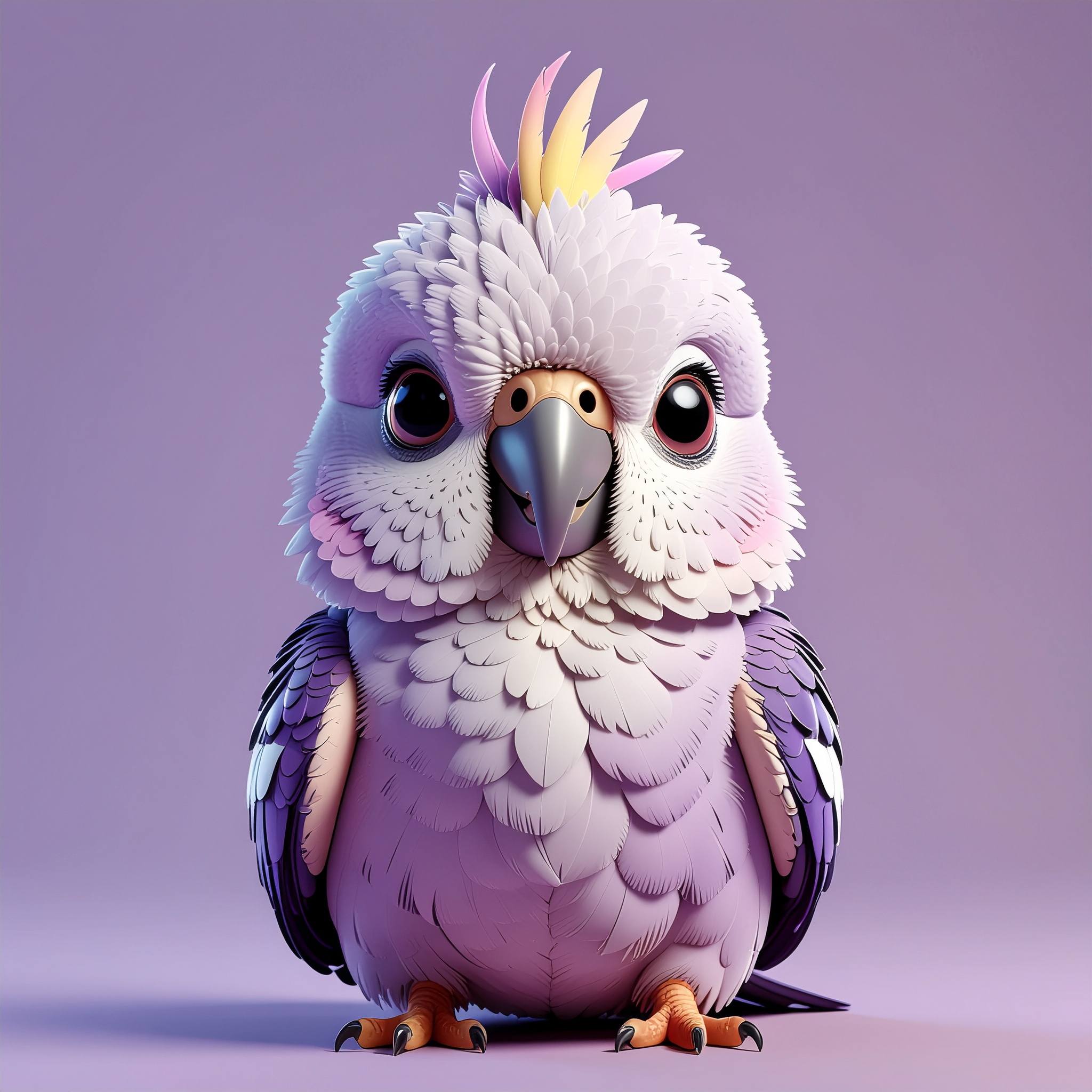 Colorful Happy Cockatiel