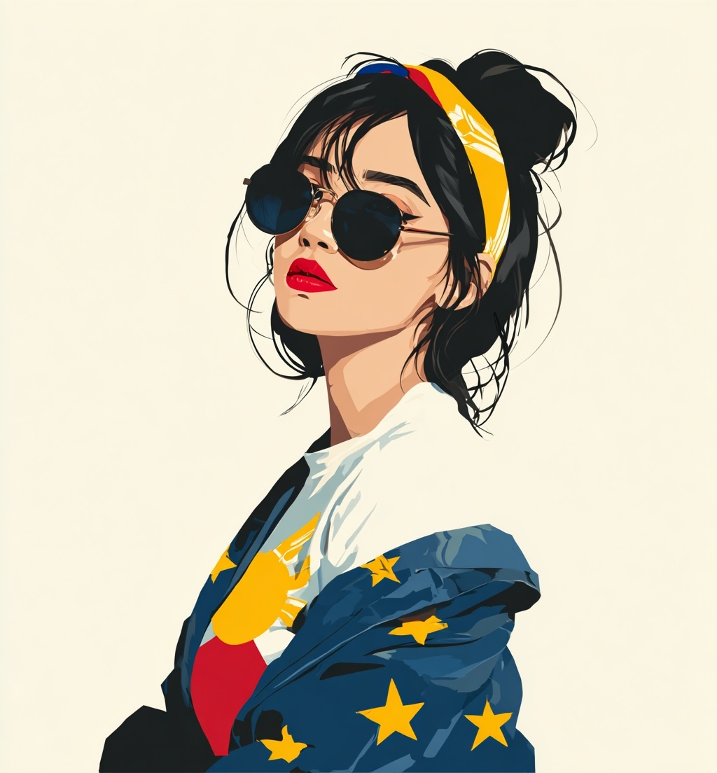 Art Deco Women’s T-Shirt Design: Stylish & Unique