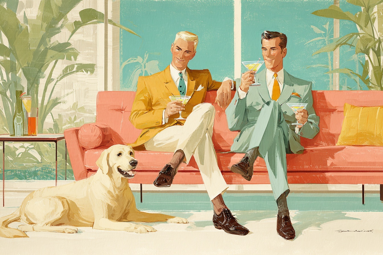 Chic 1960s Vintage Fashion & Home Elegance