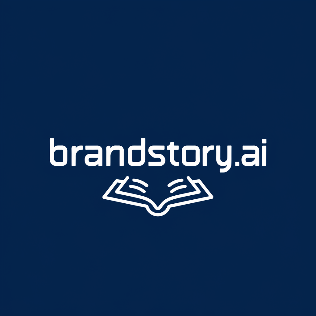 Combination Mark Logo for Brandstory.ai