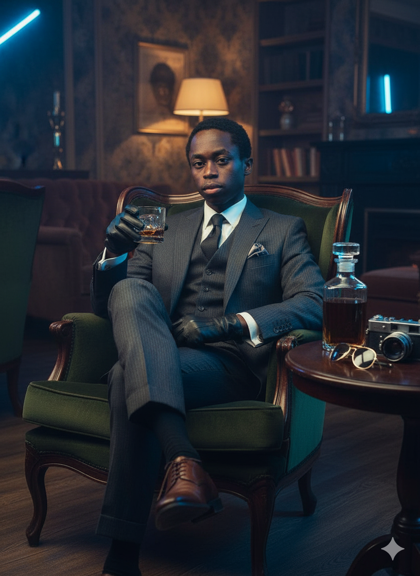 1970s Sophisticated Lounge: The Confident Gentleman