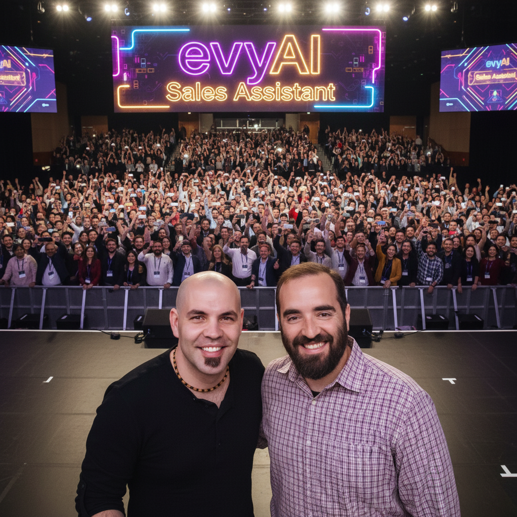 Stage Selfie: Audience with evyAI Banner