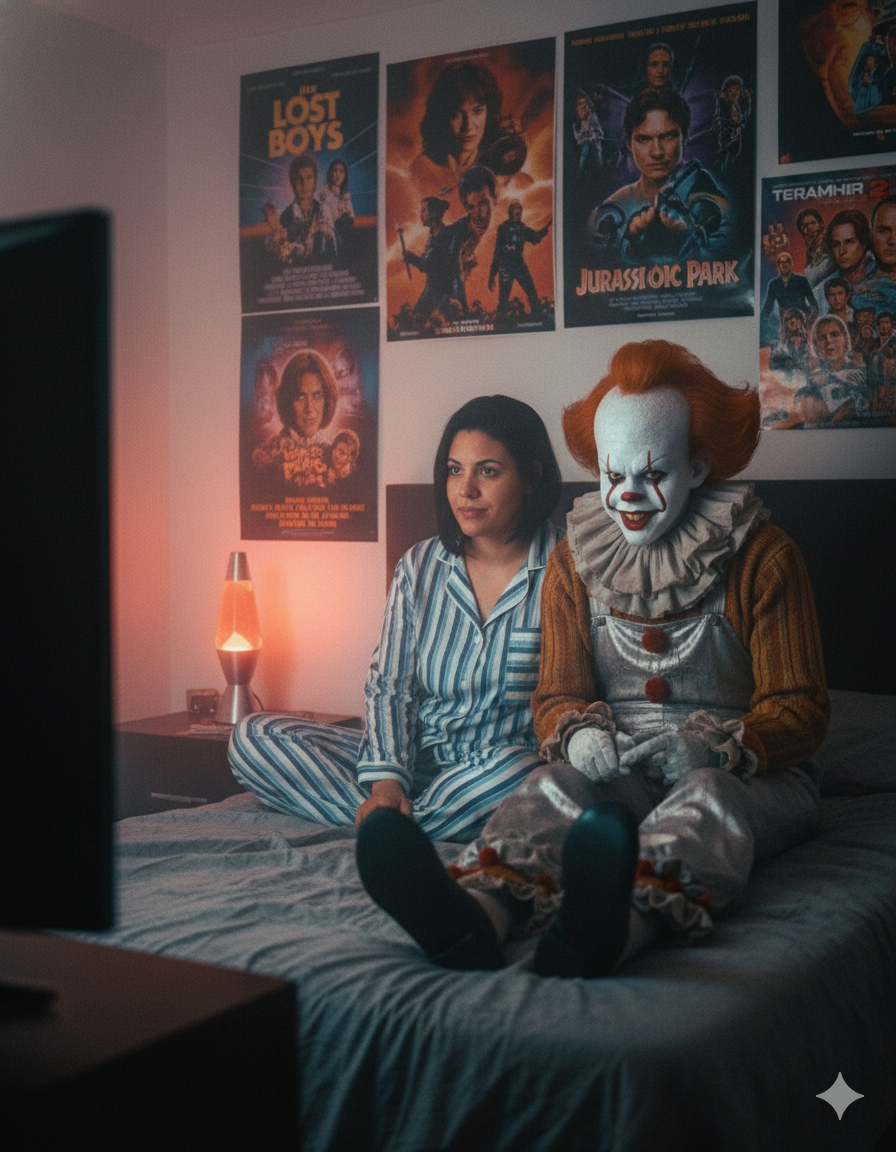 Y2K-Style Portrait: Realistic & Dreamy Interpretation