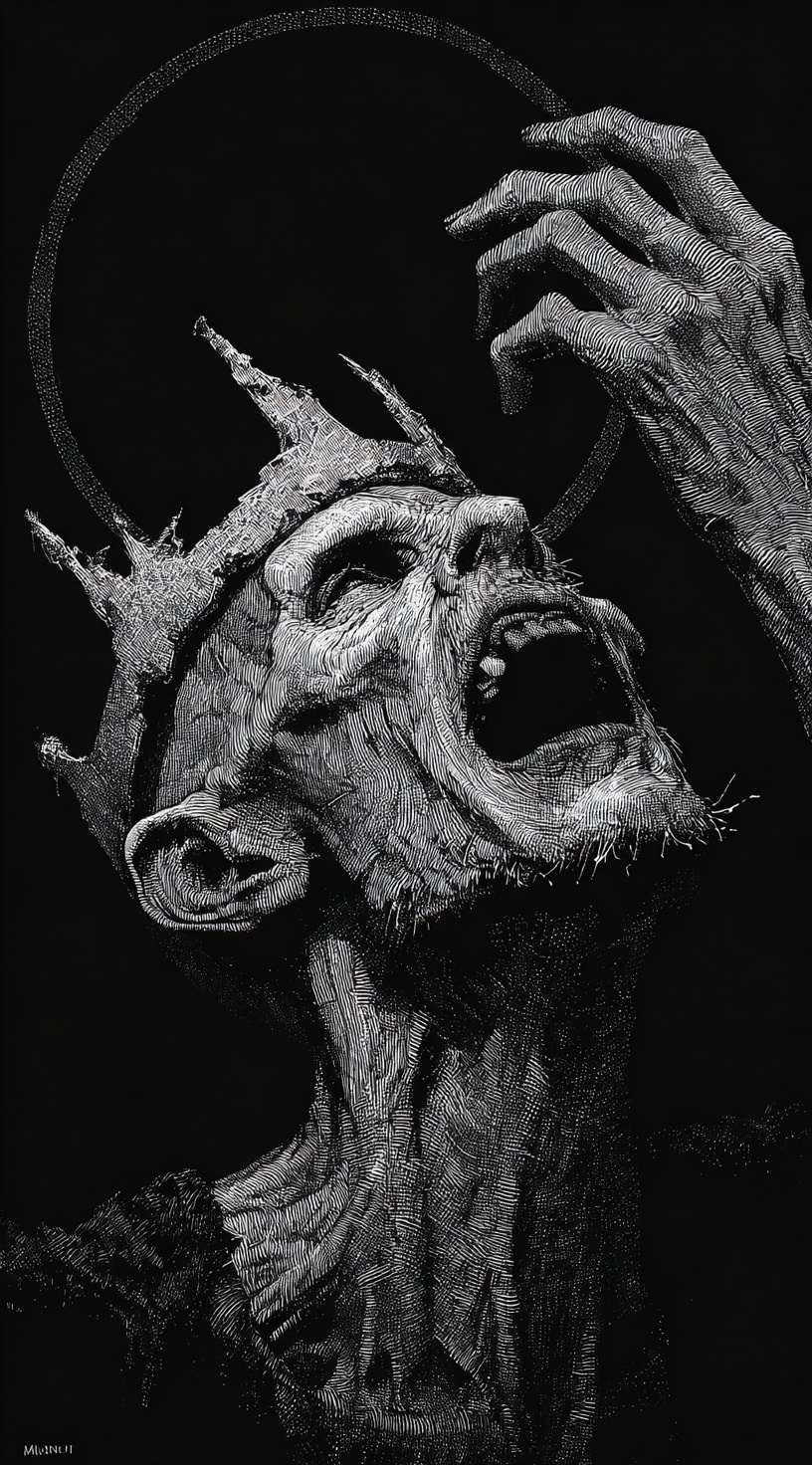 Crown of Bones: A Dark Artistic Journey