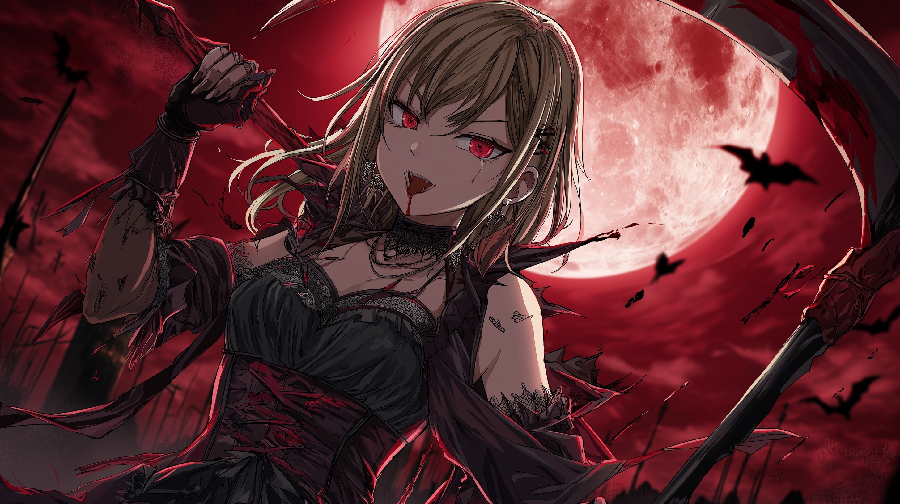 Dark Vampire Nouveau: Gothic Lolita Art Unleashed