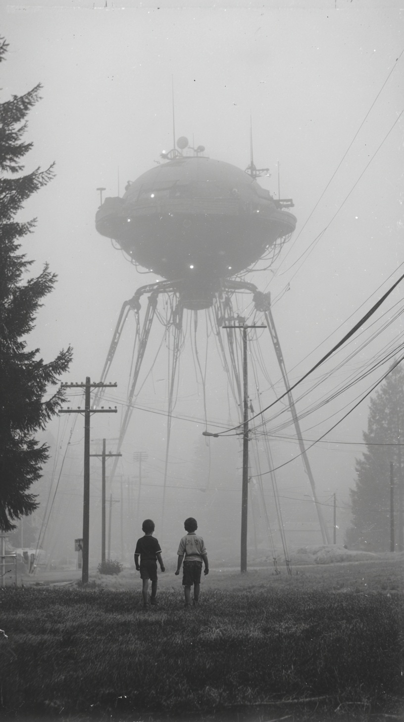 Discover a Mysterious Adventure in a Nostalgic Photo