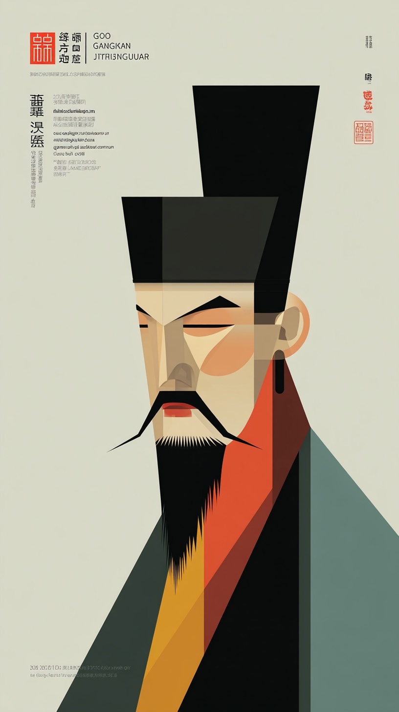 Discover Elegance: Guo Renguan Chinese Faces Art