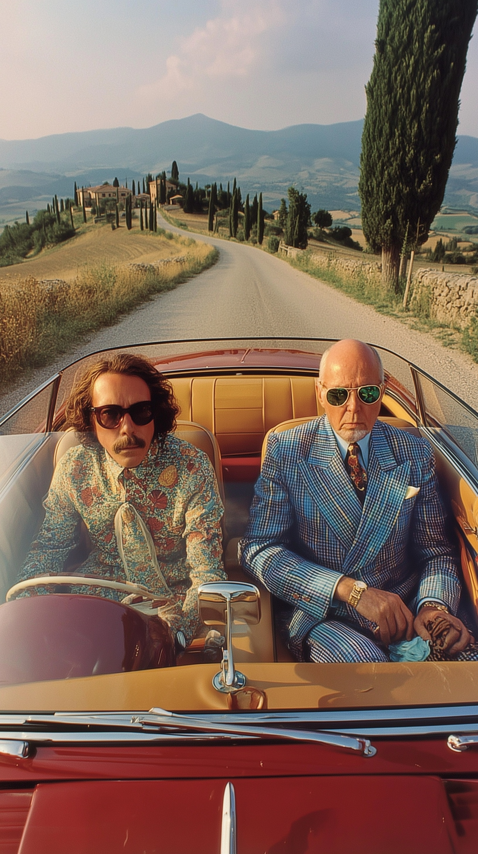 Drive through Tuscany: Luxe Cars and Stunning Views