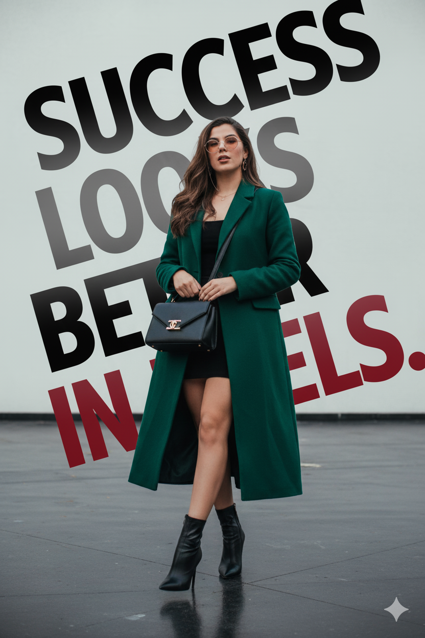 Fashionable Woman: Success in Heels