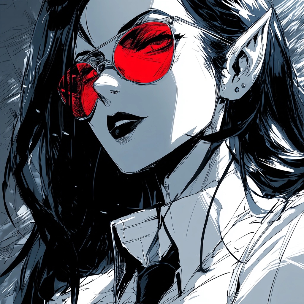 Elegance Meets Fantasy: Stunning Comic Style Art