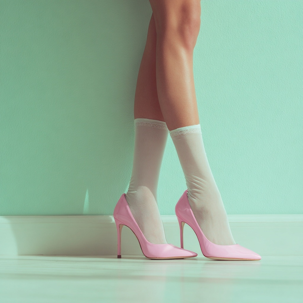 Elegant Ankle Fashion: Stiletto & Soft Pastels