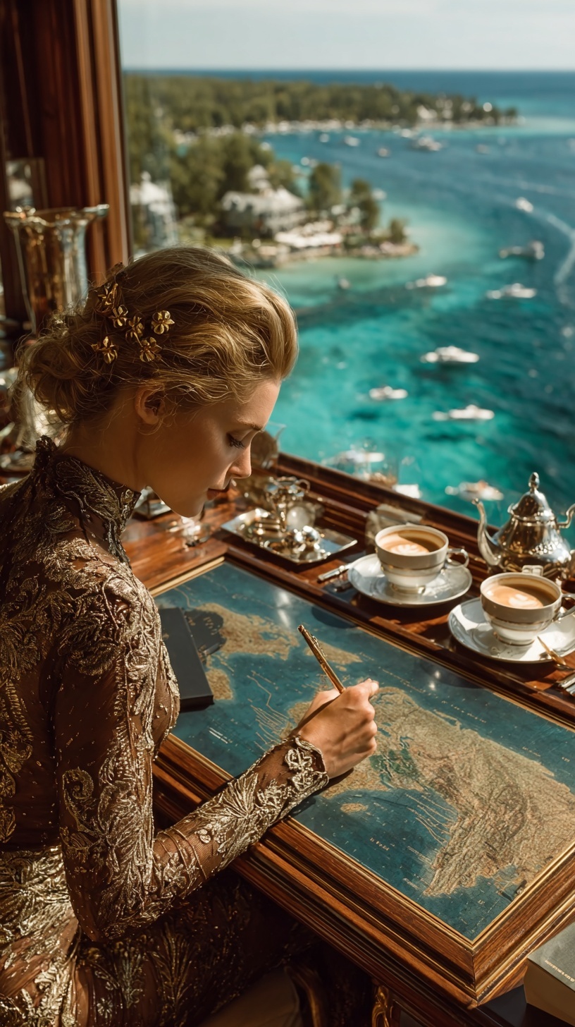 Elegant Workspace by Lake Geneva: Luxury in Detail