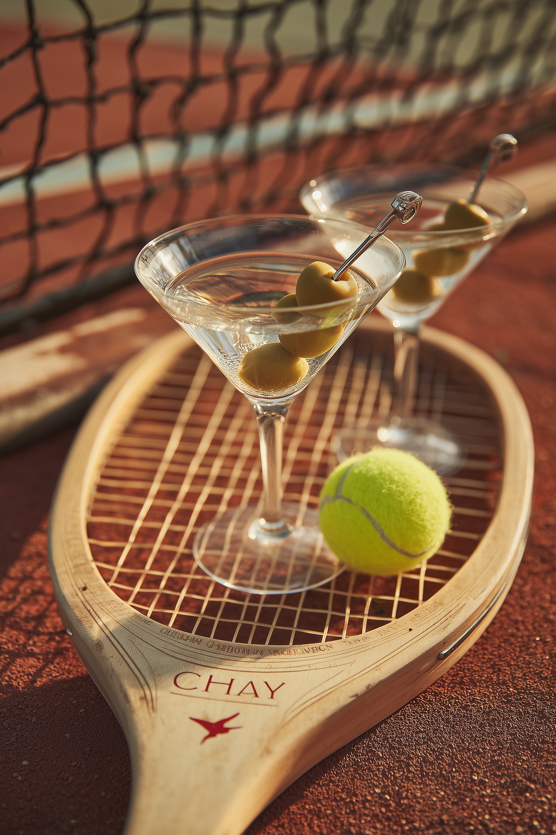 Elevate Your Cocktails with Vintage Tennis Charm