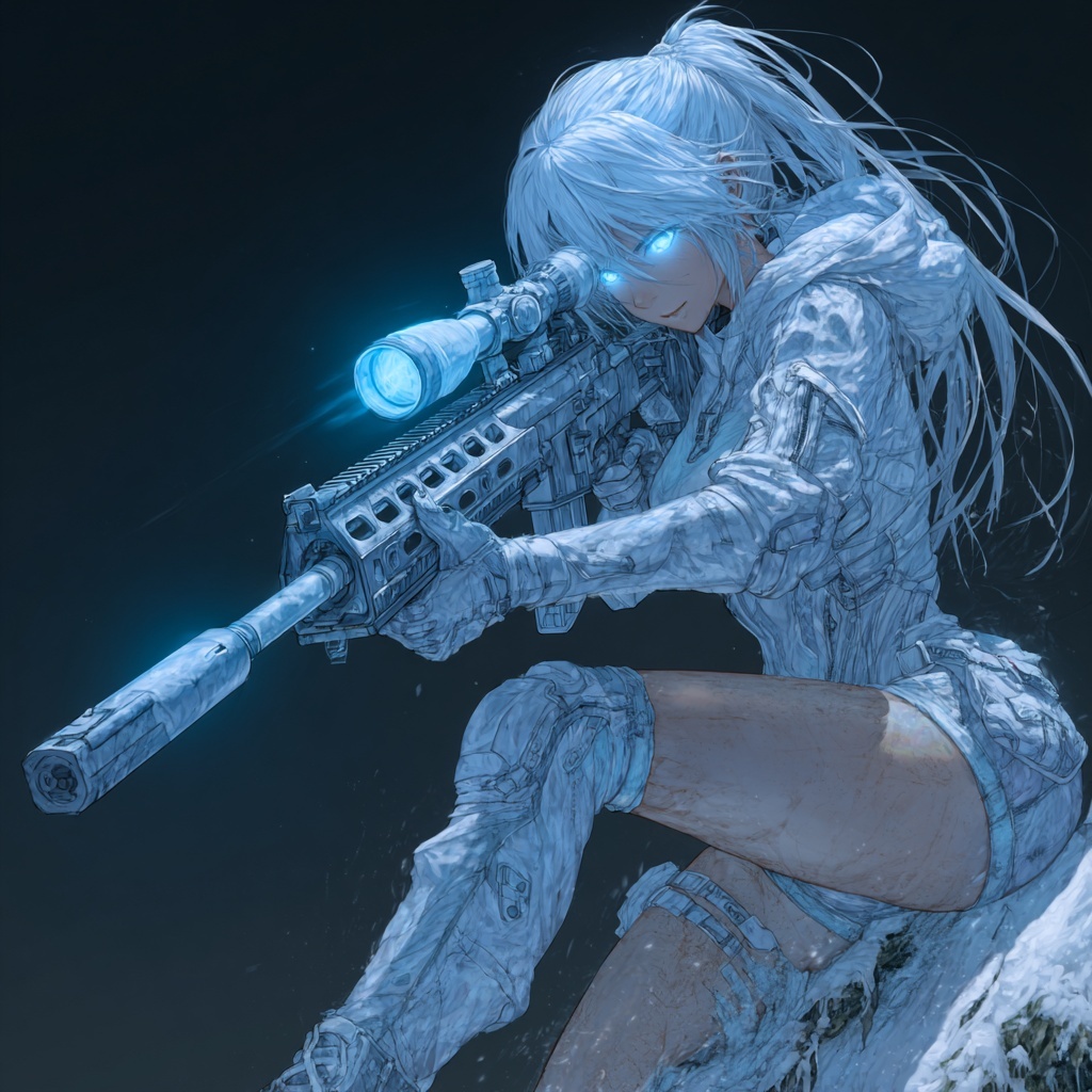 Winter Commando Sniper: Anime Manga Character Translation