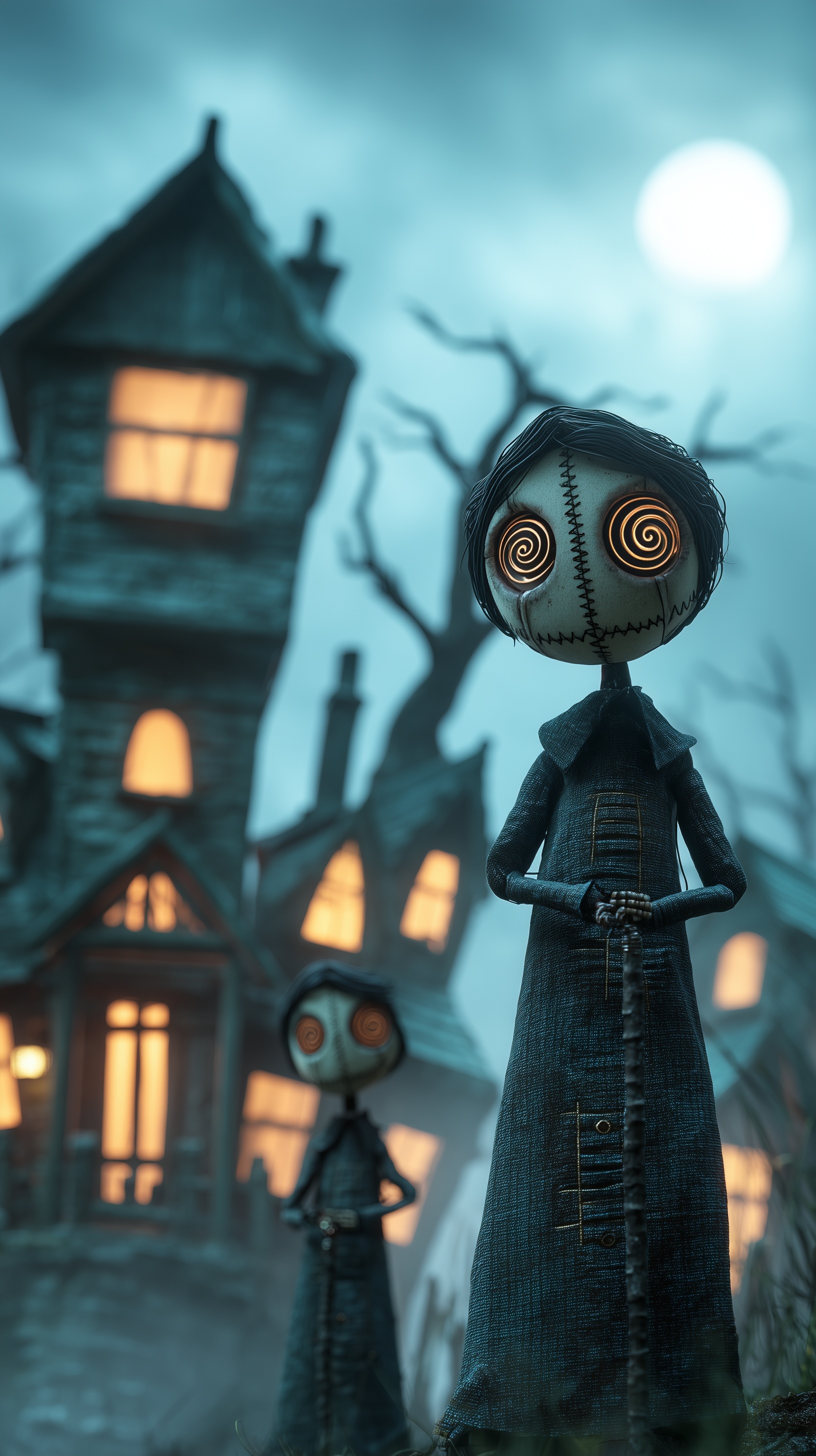 Enchanting Gothic Stop-Motion Dolls Collection