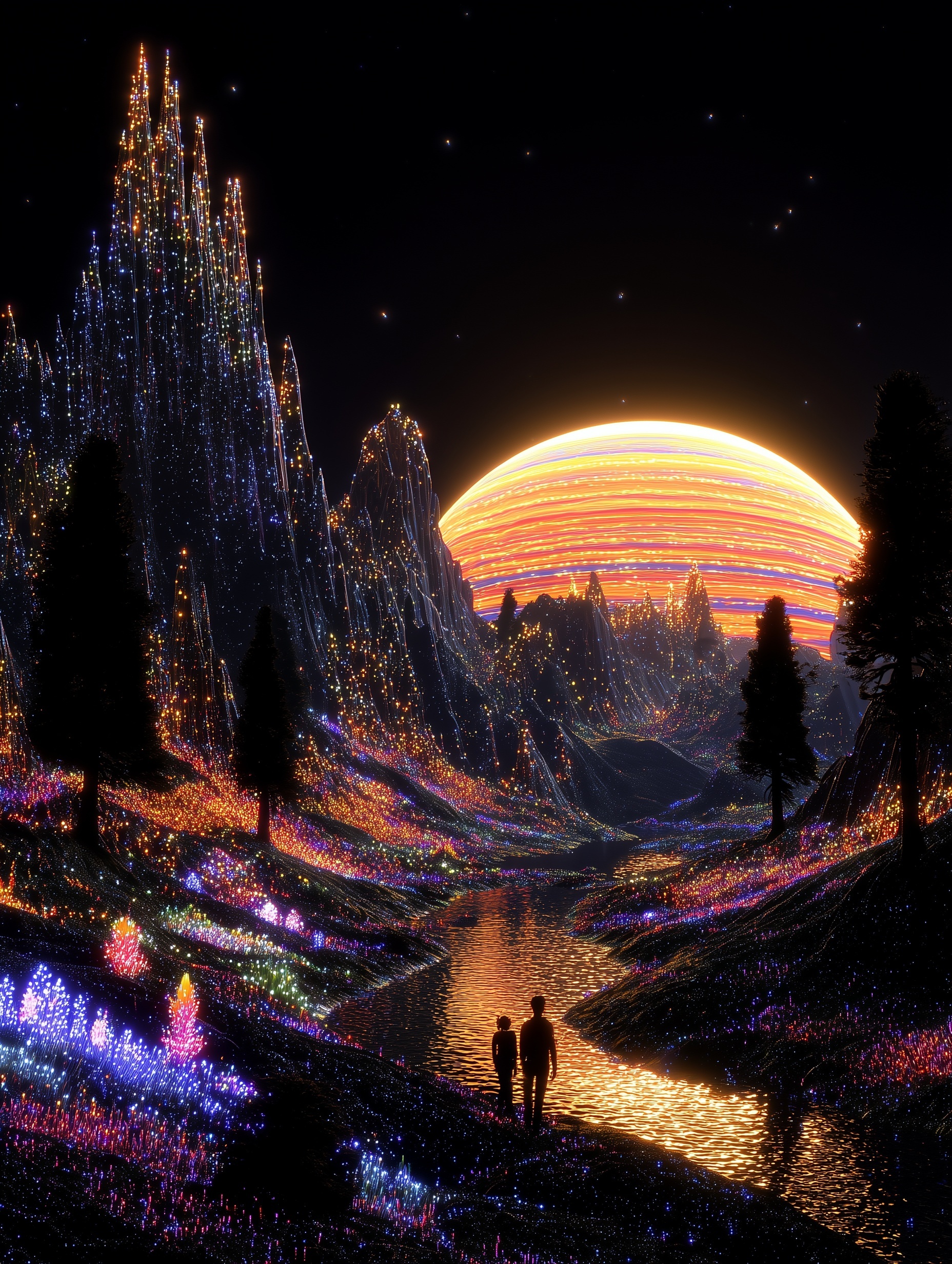 Explore a Mesmerizing Alien Landscape Adventure