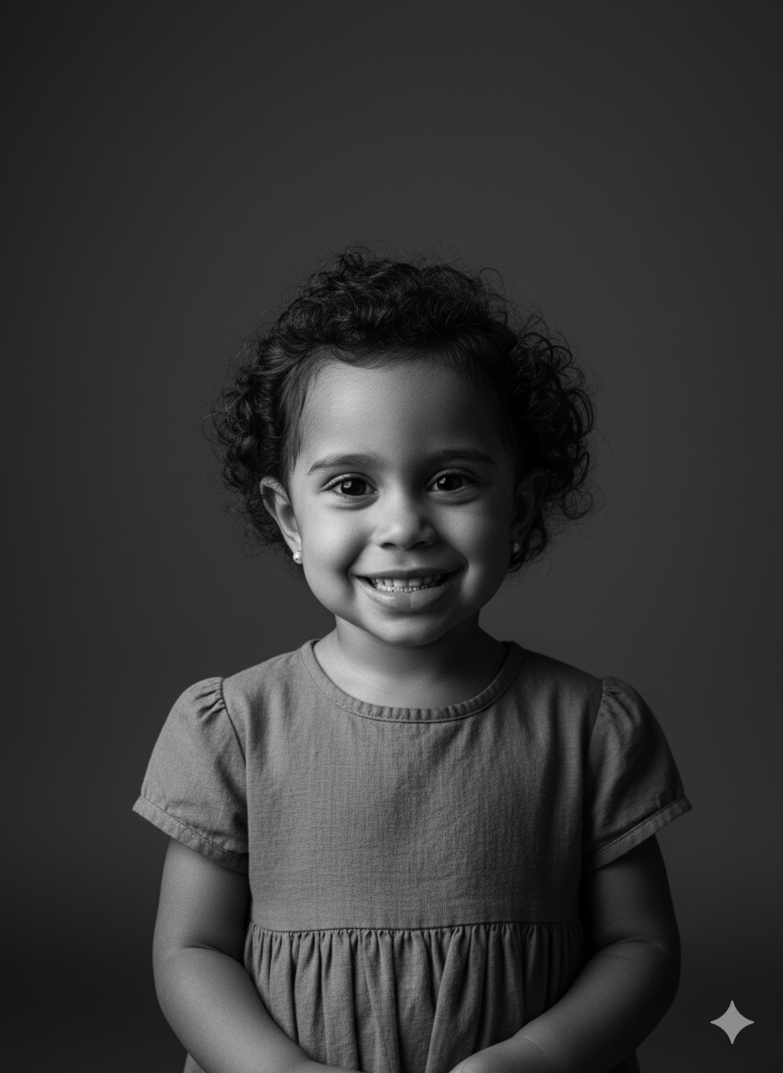 Hyper-Realistic 8K Black & White Portrait: Cinematic Contrast