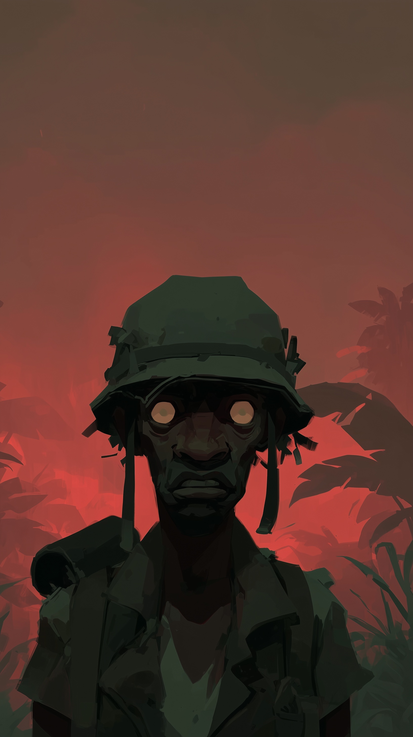 Haunting Portrait of a 1970s Vietnam Soldier