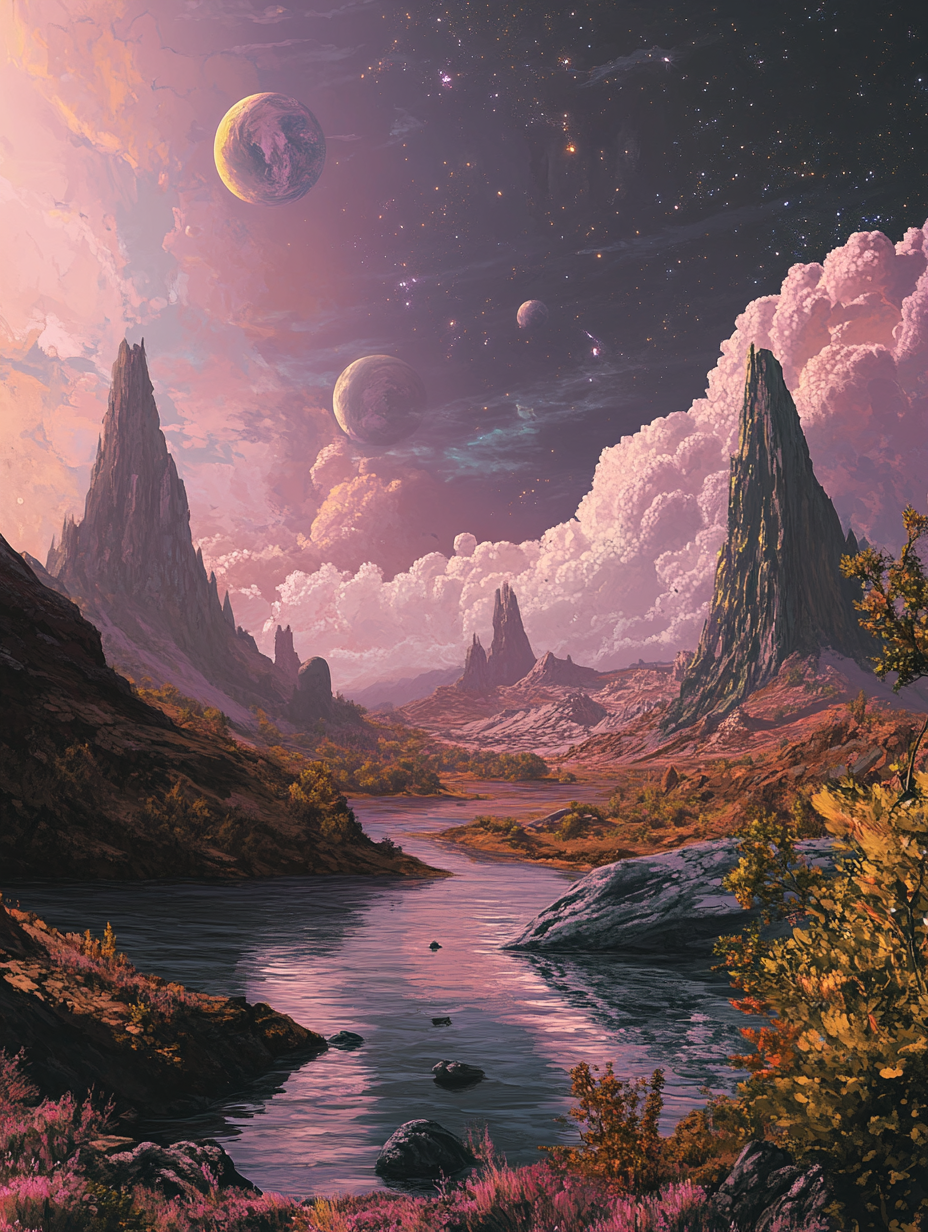 Intrepid Exploration in a Cosmic Fantasy Landscape
