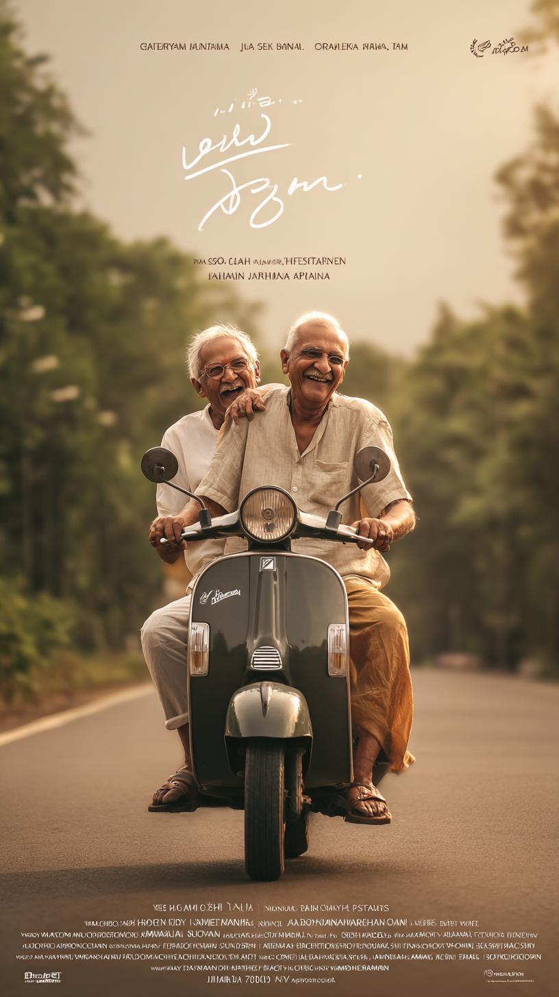 Joyful Ride of Friendship on a Scooty