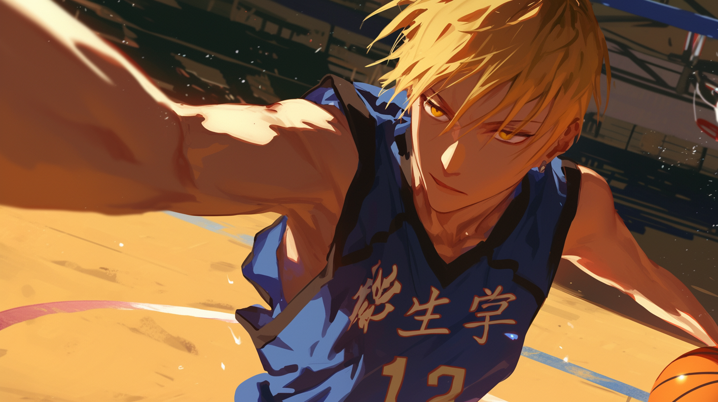 Kise Ryota in Action on the Basketball Court