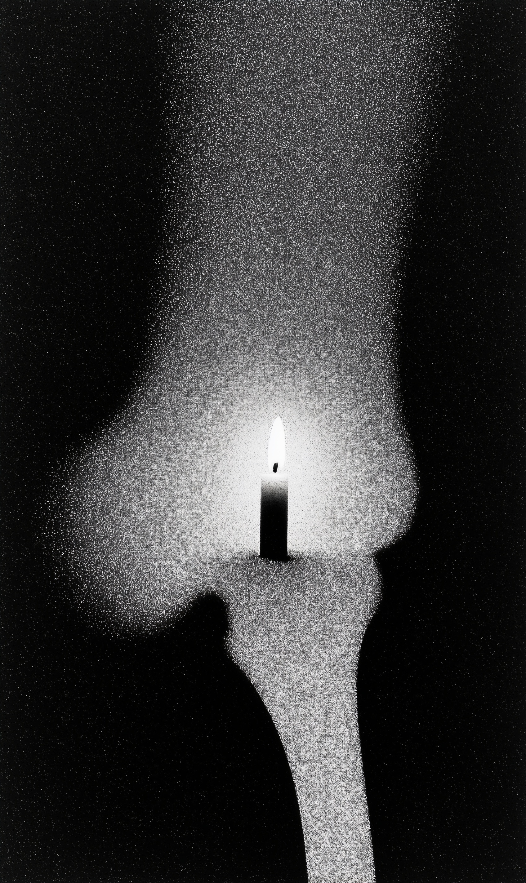 Knee Bone with Birthday Candle - Celebrate Healing!