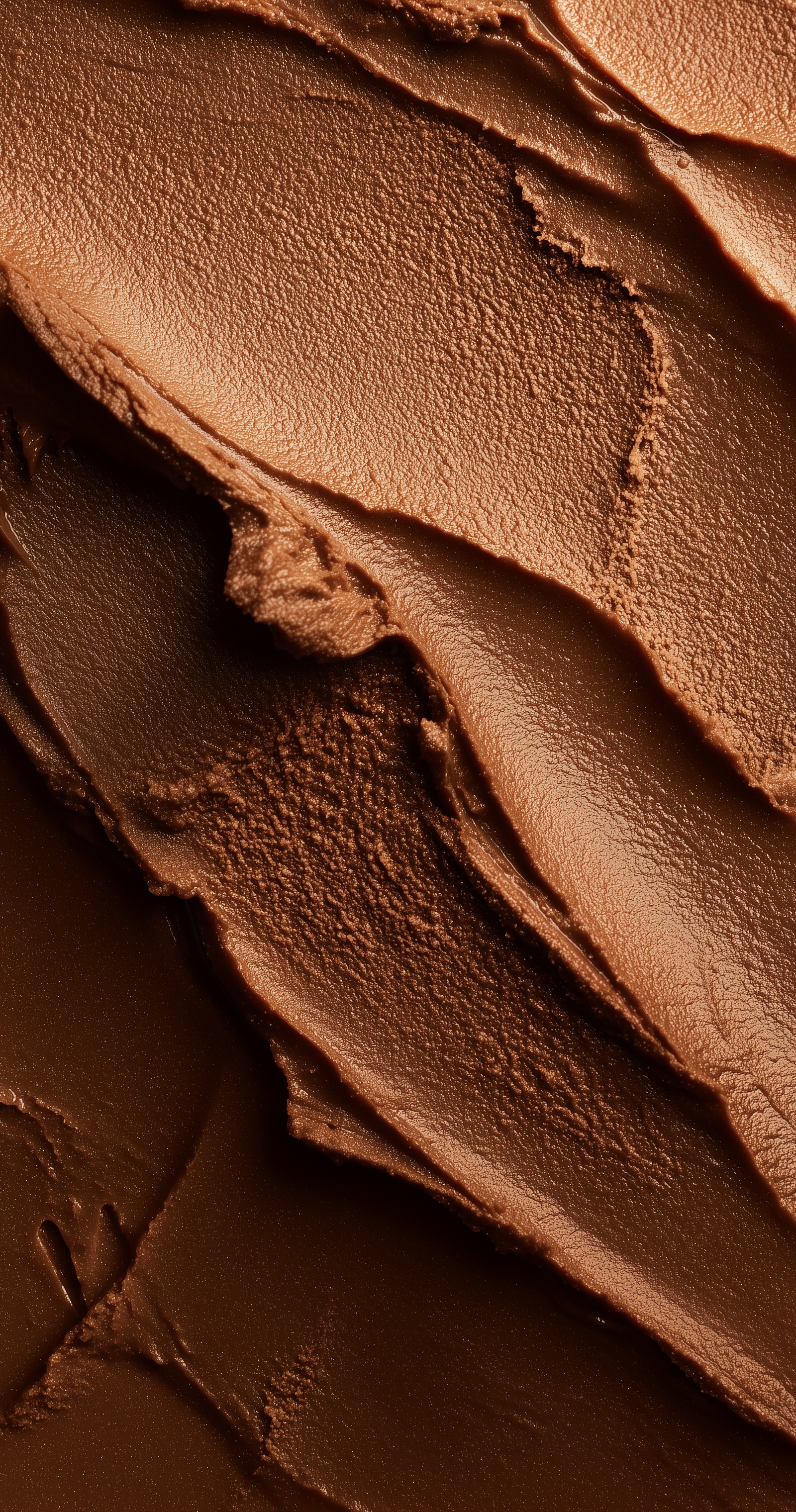 Luxurious Deep Brown Matte Bronzer Close-Up