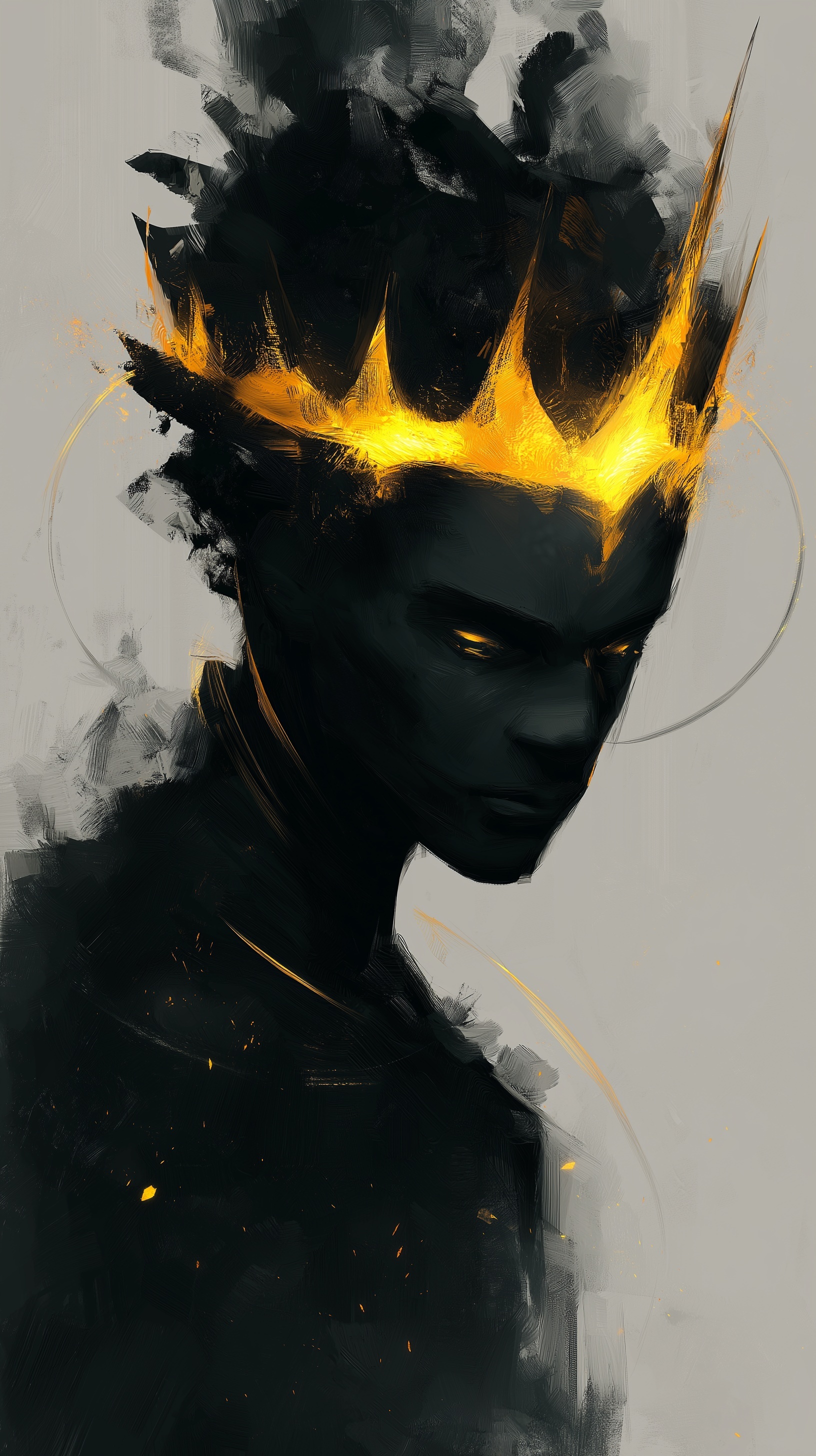 Majestic Shadow: Golden Crown Concept Art