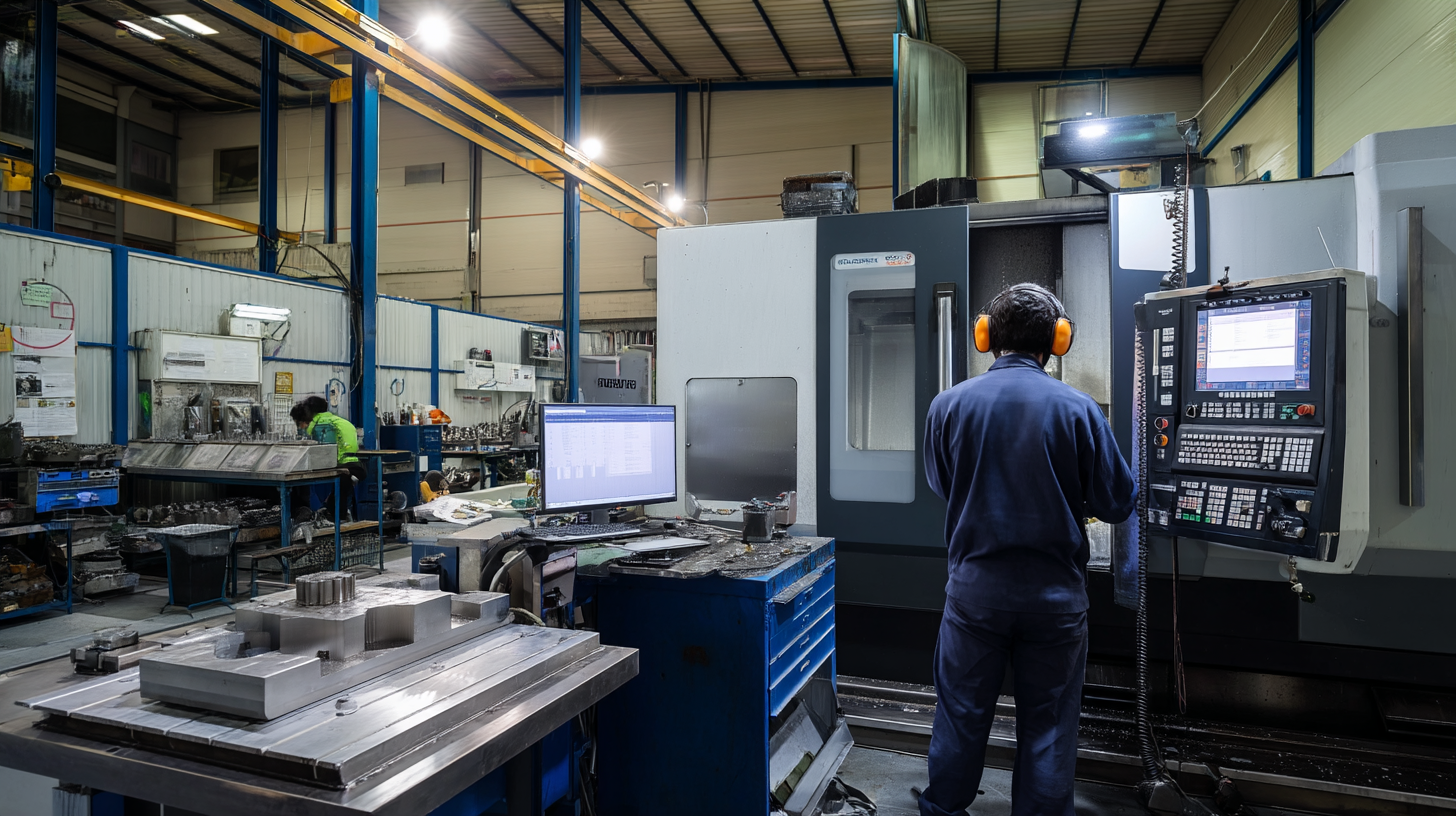 Operación de CNC en un Taller Moderno