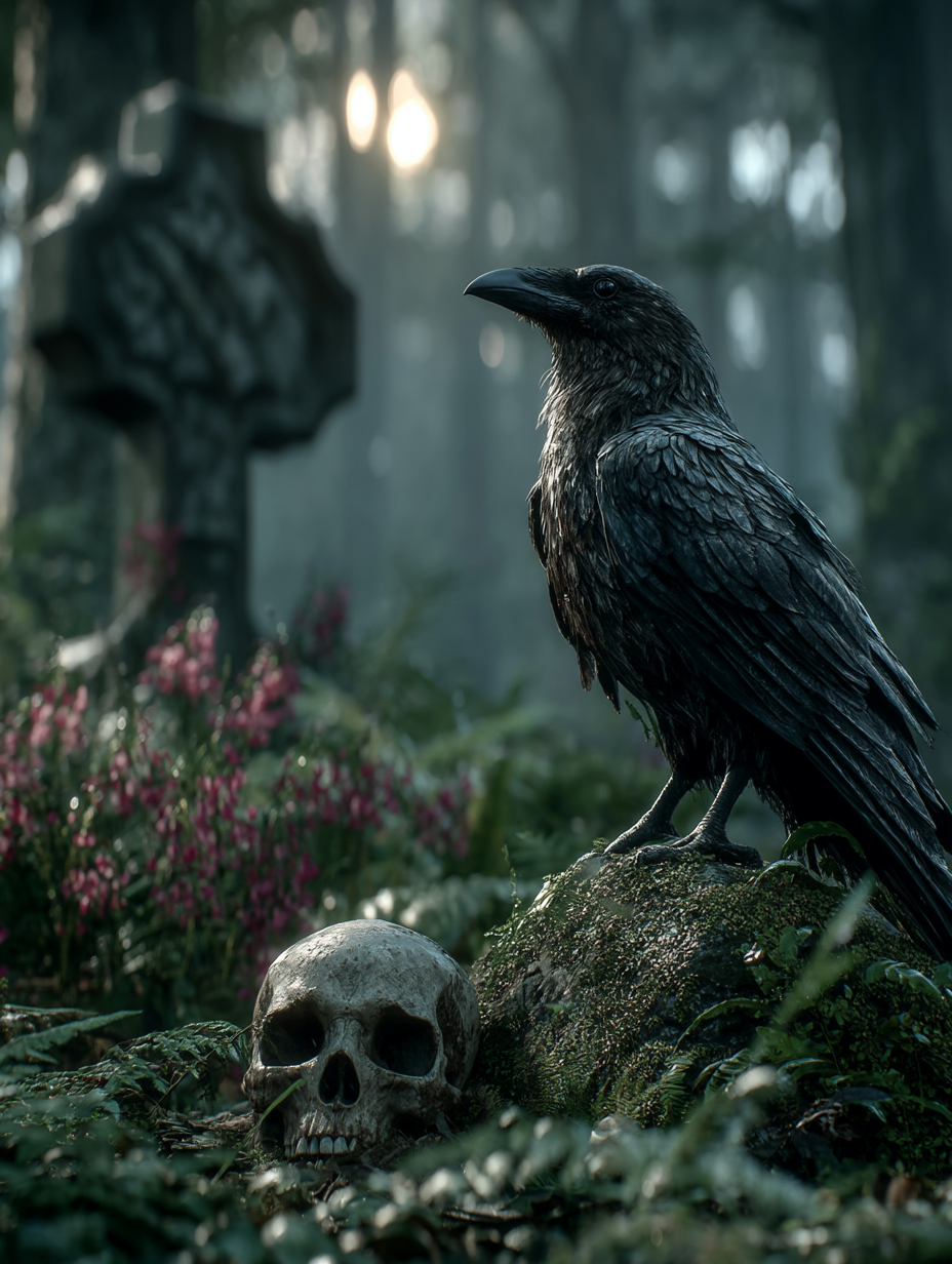Raven of the Misty Forest