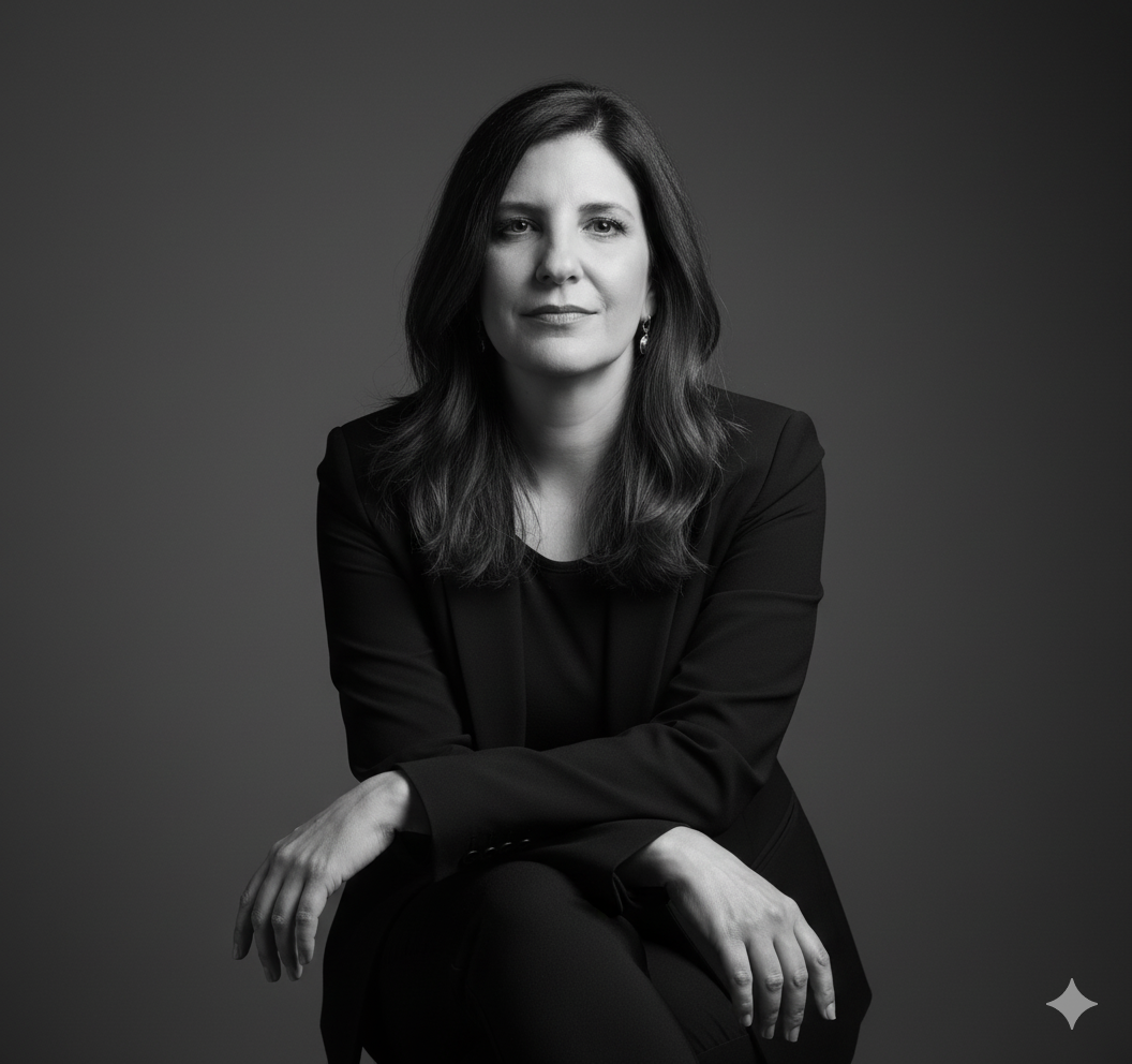 Portrait Recreation from Uploaded Photo: Elegance and Confidence