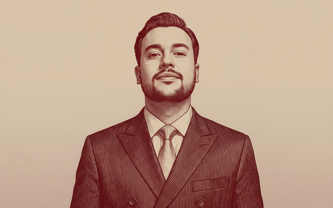 Brazilian Real Inspired Portrait: Corporate Confidence