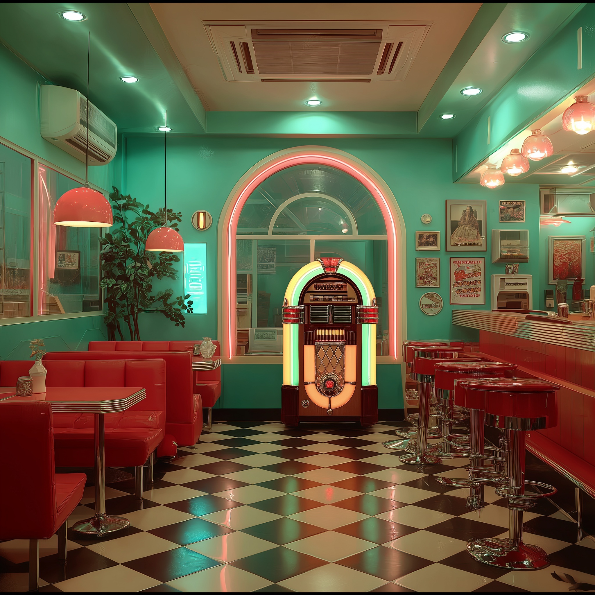 Retro Diner Vibes: K-Pop Music Video Magic