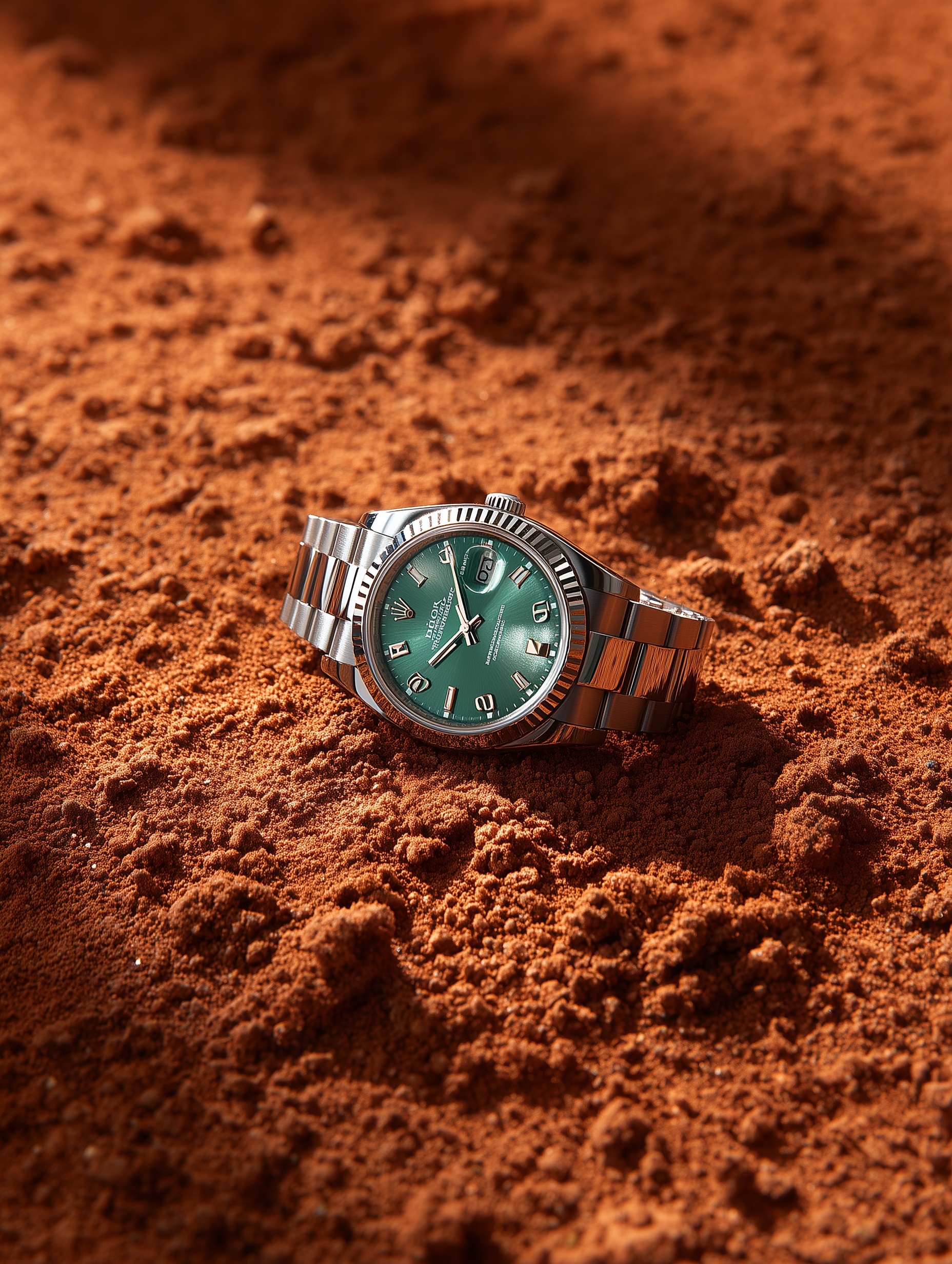 Rolex Datejust Green: Elegance on the Court