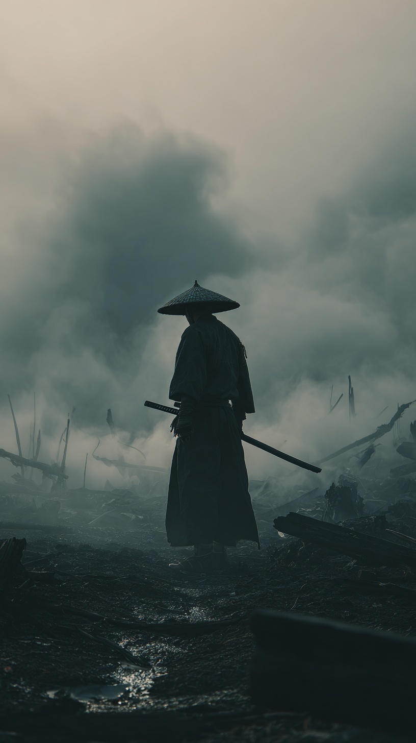Samurai's Solitude: In the Wake of Battle