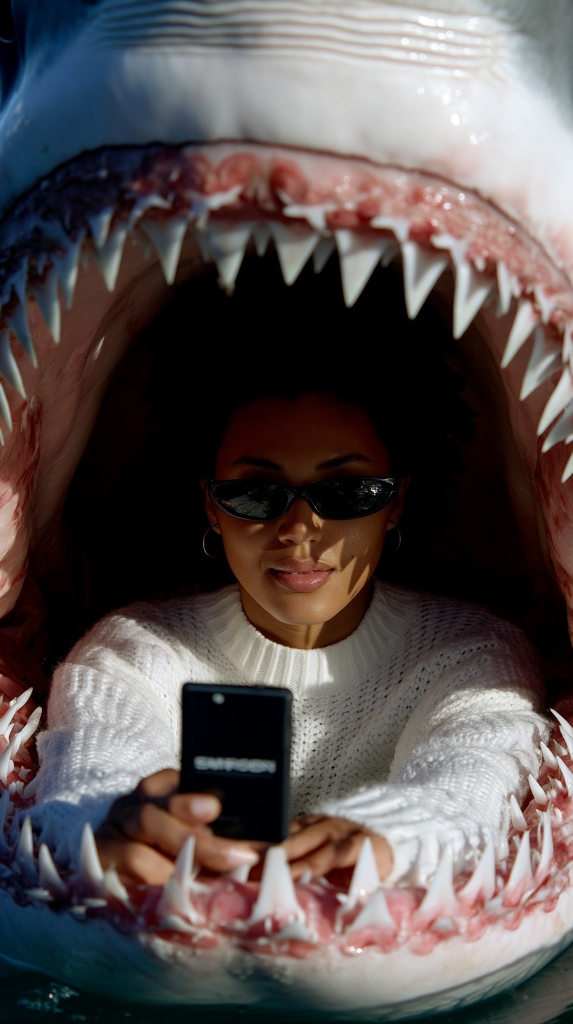Selfie with a Shark: Bold Fashion Under Threat