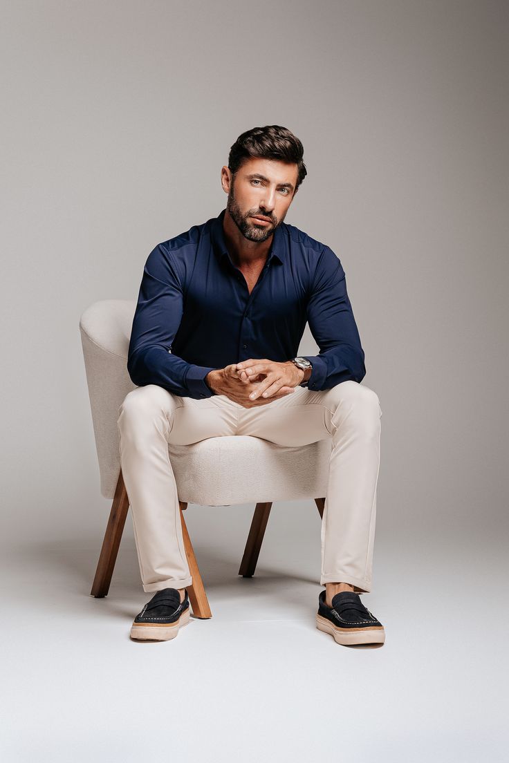 Portrait of Confident Man in Modern Setting