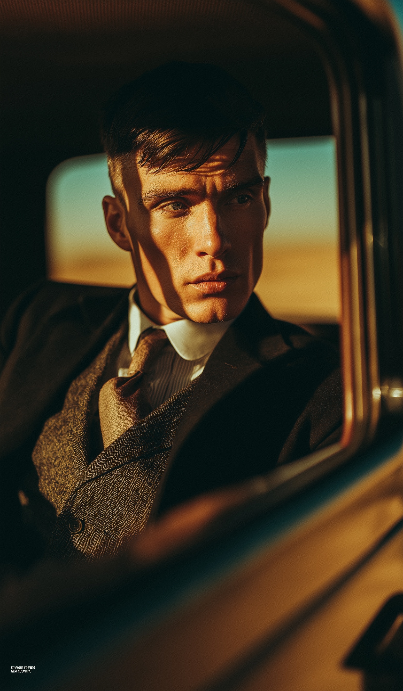 Timeless Elegance: Vintage Suit Fashion Shoot