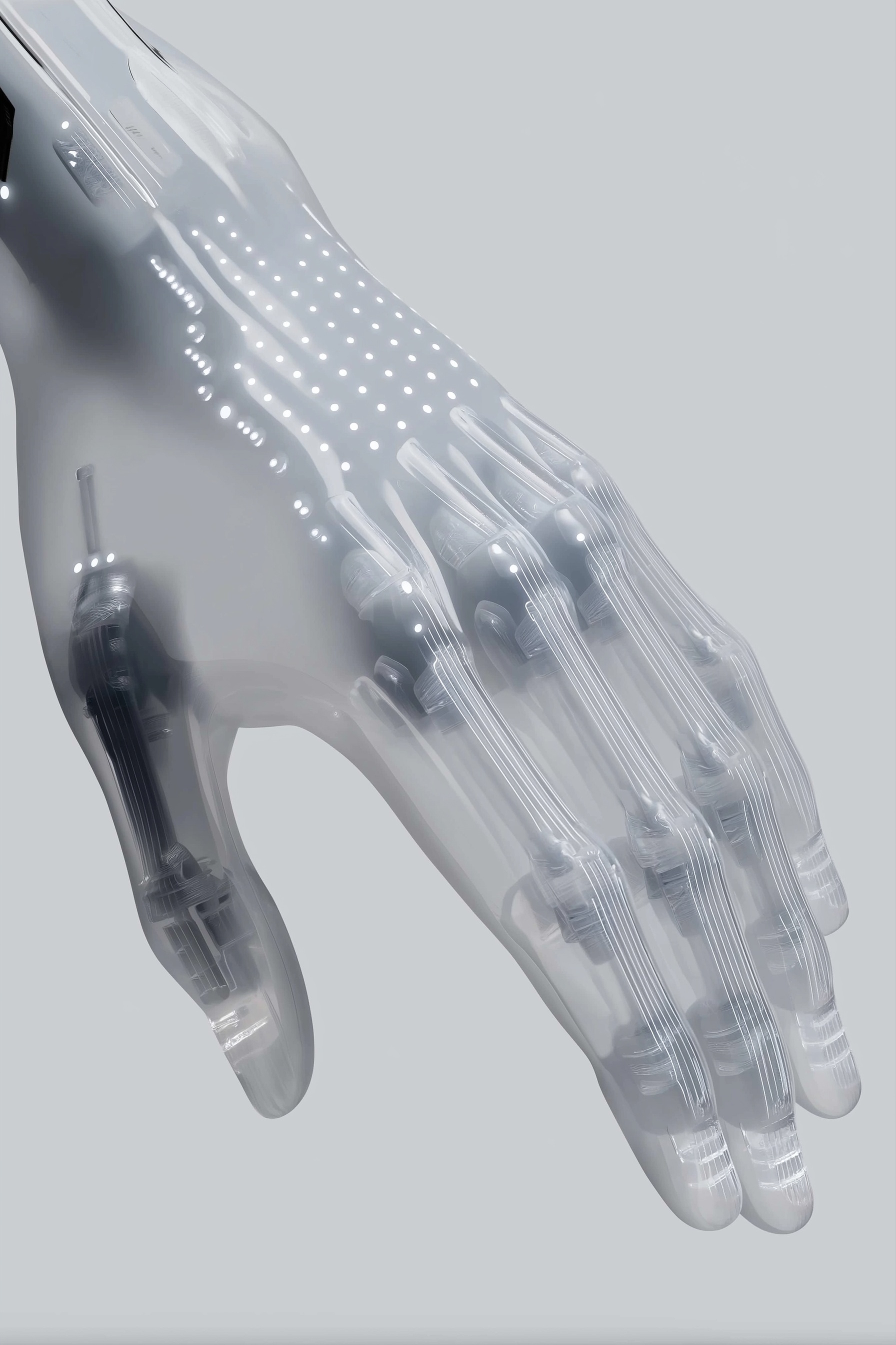 Translucent Silicone: Artistic Hand Textures