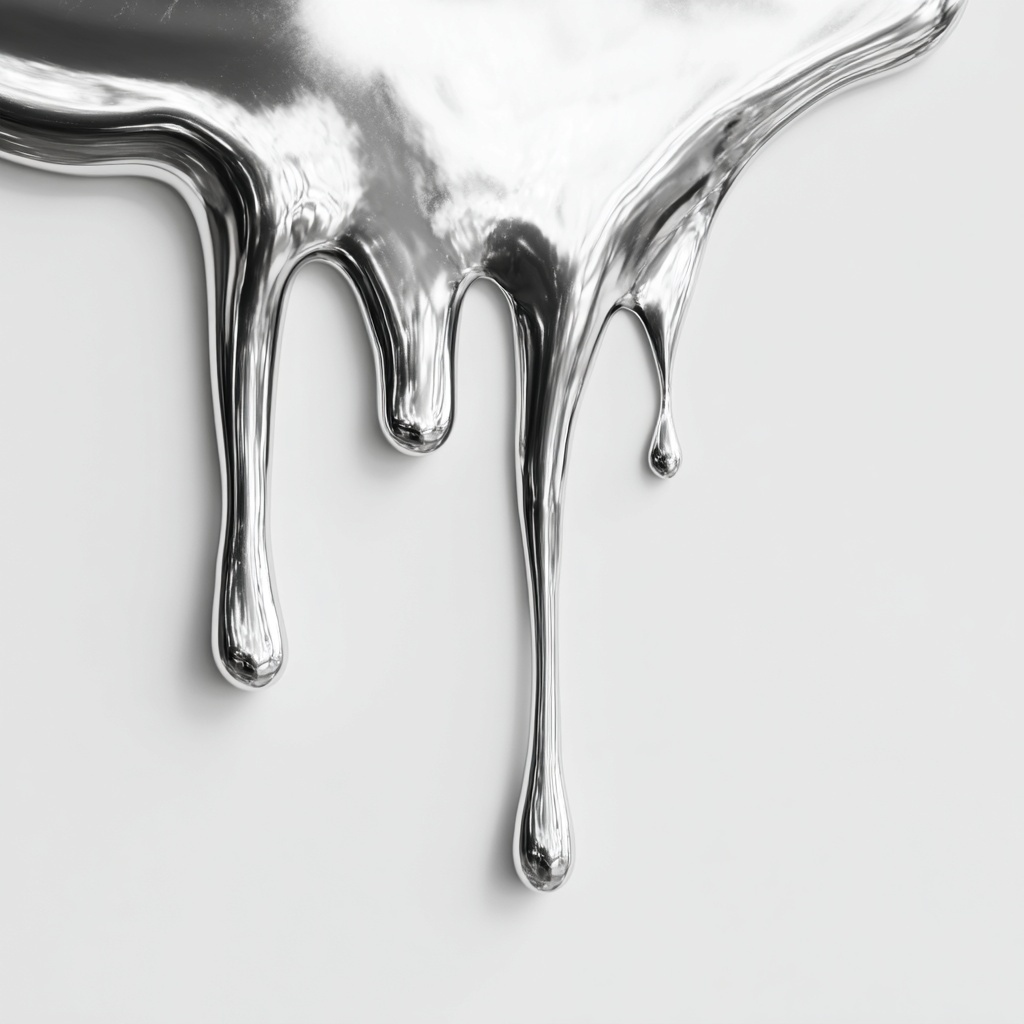 Ultra Realistic Minimalist Aluminum Art Design