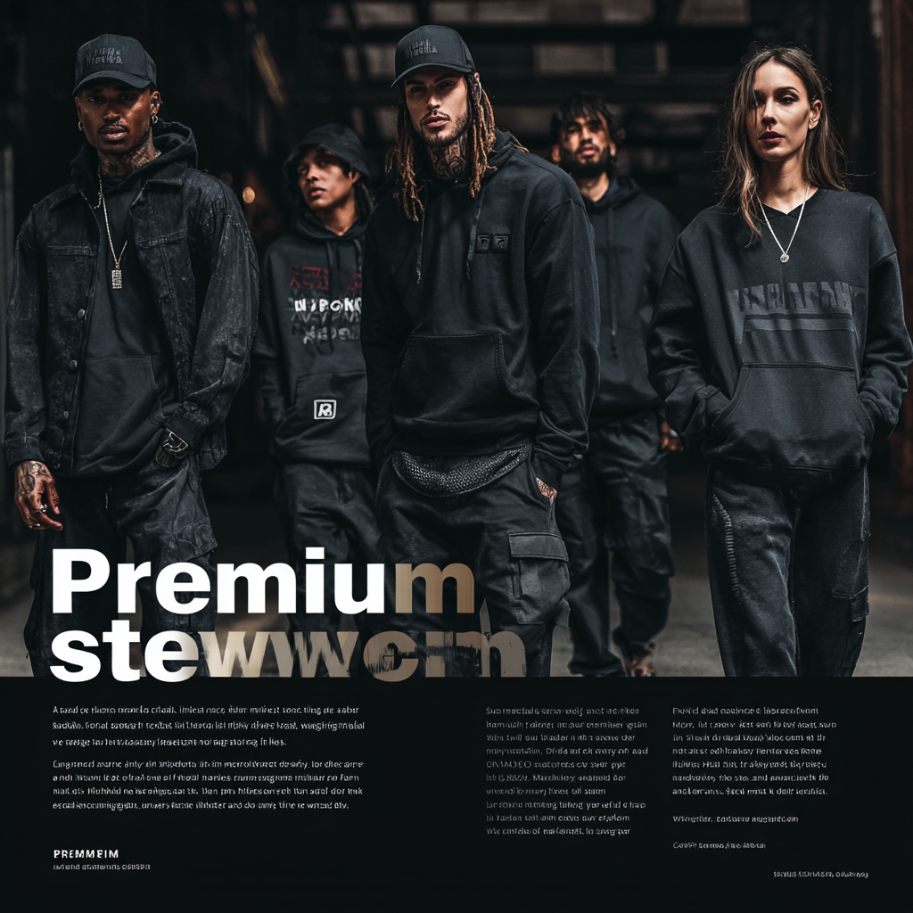 Urban Streetwear Fashion Showcase