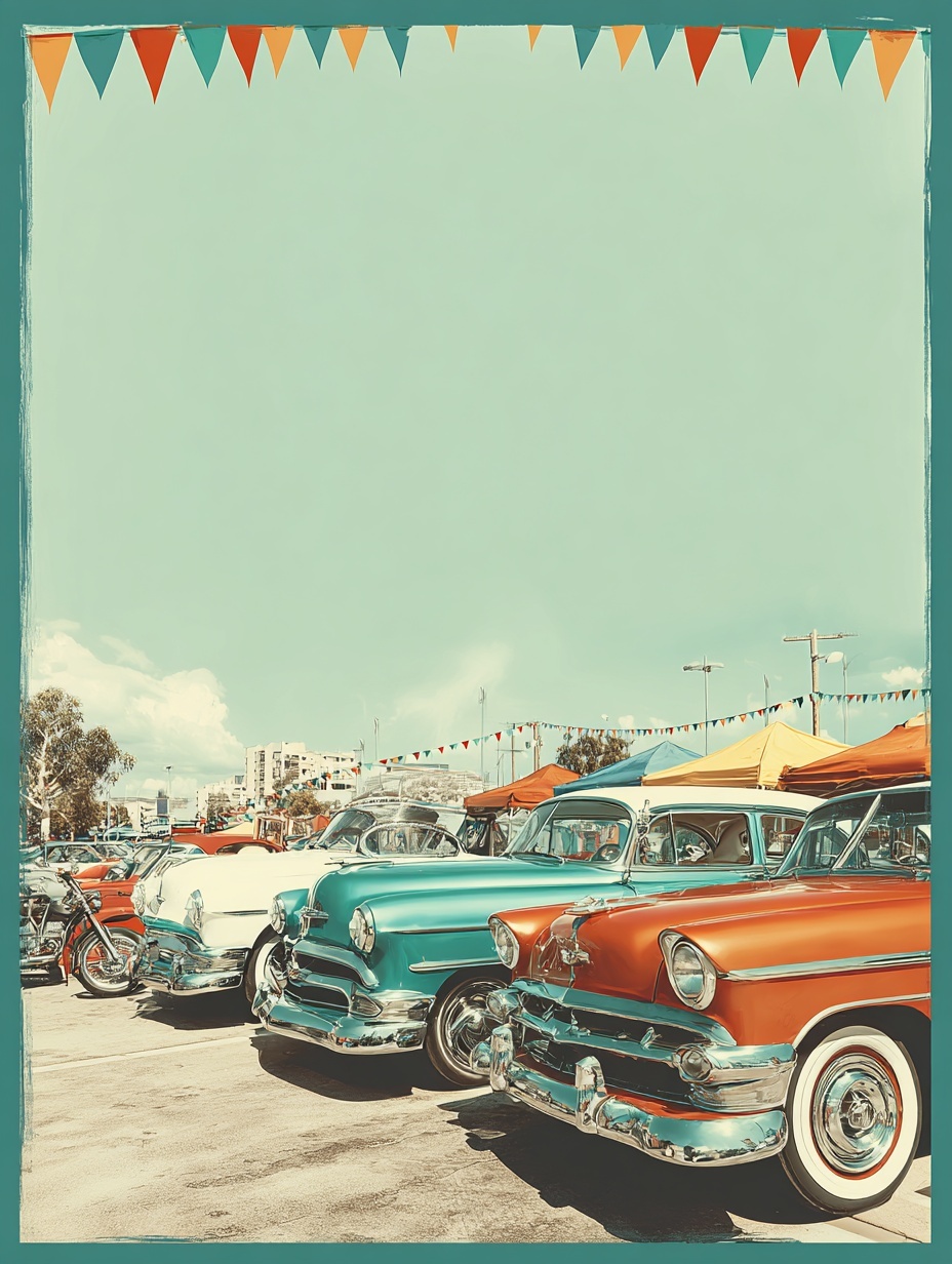 Vintage Car Show: Classic Collector Vibes!